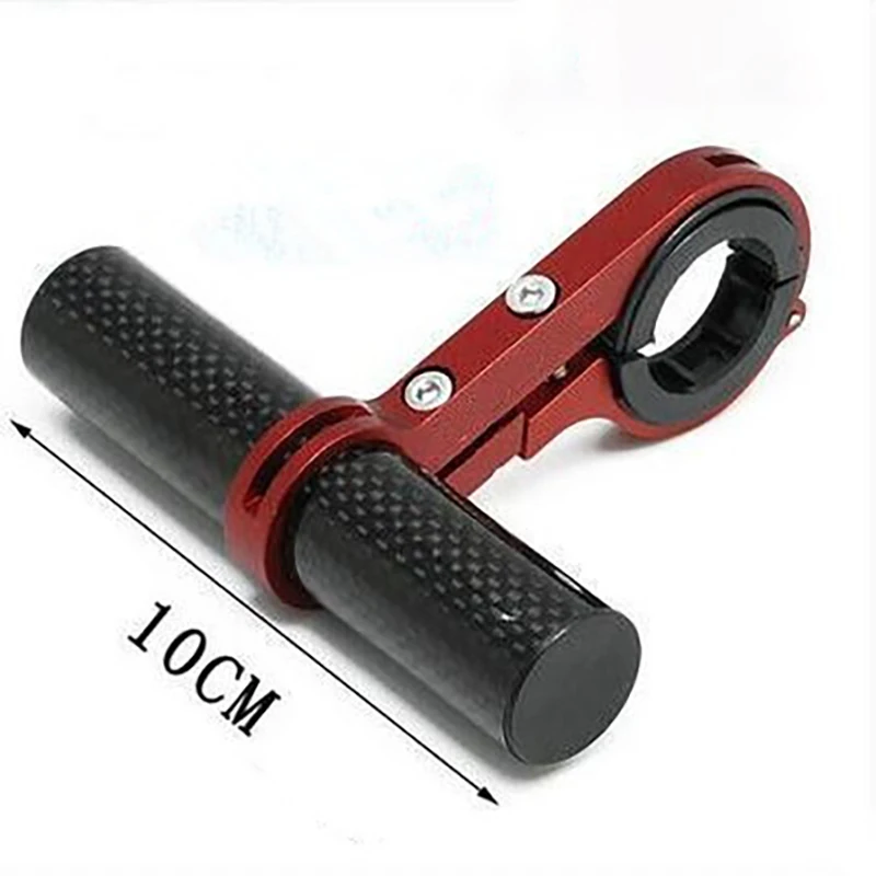

Bicycle Handlebar Extended Bracket 20cm Multifunctional Mountain Bike MTB Aluminum Alloy Fiber Stand Car Light Code Table