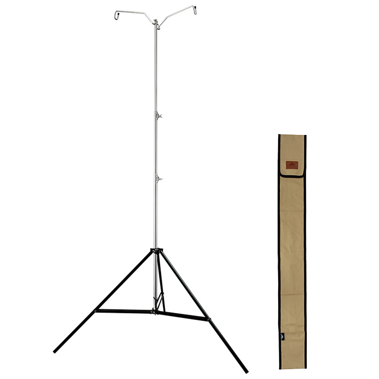 

Telescoping Lantern Stand Camping Lamp Bracket Lamp Holder Camping Equipment Hanging Rack for Backing Hiking Camping Picnic