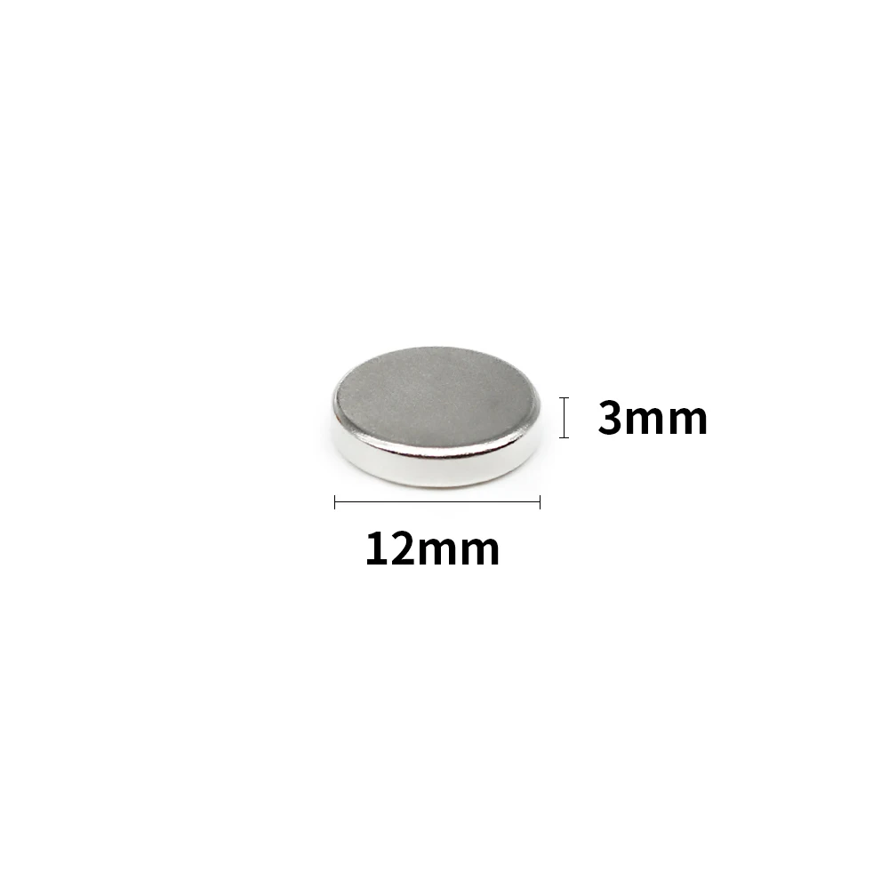 

10/20/30/50/100/150PCS 12x3 Round Search Magnet N35 Powerful Strong Magnetic Magnets 12x3mm Permanent Neodymium Magnet 12*3 mm