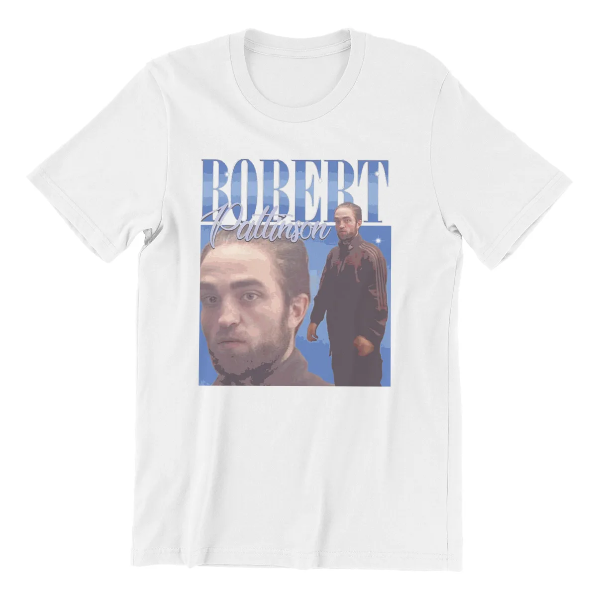 

Robert Pattinson funny print ShortSleeve 2021 Tops male Men Clothing 143919