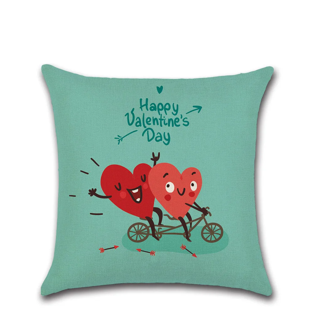 Ко Дню Святого Валентина Тема белье Диван Декоративные любовь наволочка для