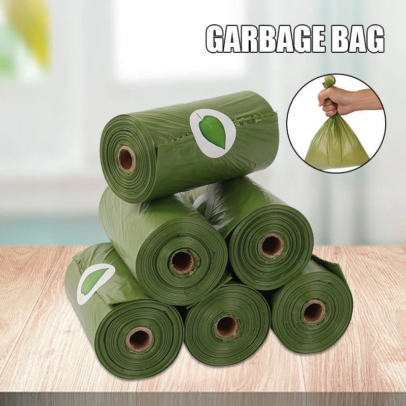 

4/18/24 Roll Pet Poops Bags for Dogs Degradables Poops Bags Earth Friendly Leak-Proof Easy Tear-Off Dog Waste Bags @LS