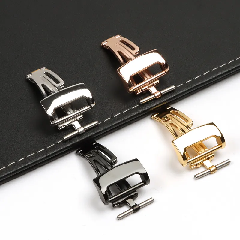 Пряжка для часов 18 мм из нержавеющей стали с бабочкой AP Royal Oak - Цена: 1133.6