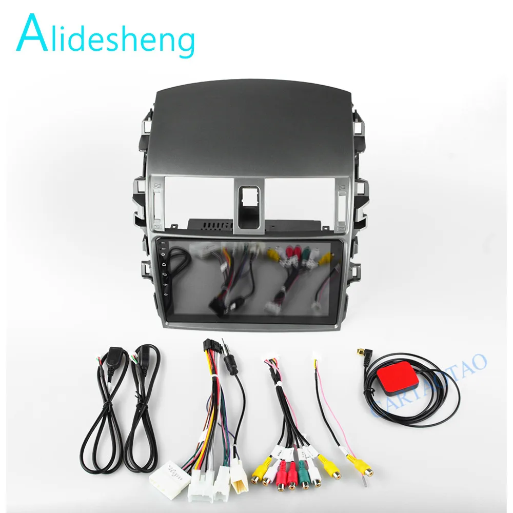 Автомагнитола 2DIN на android dvd 9 0 мультимедийные видеоплееры для Toyota Corolla E140/150 2007 2008