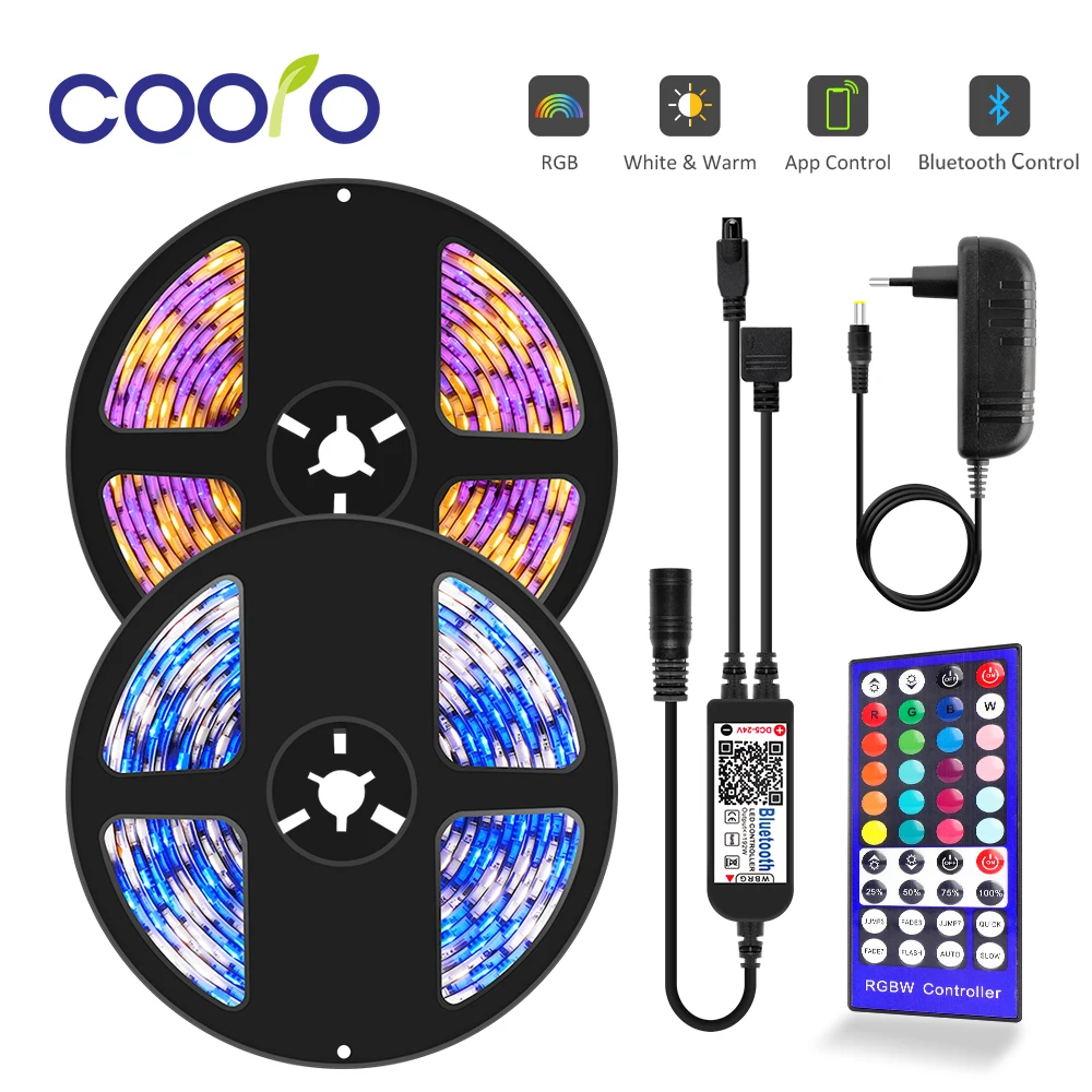 Светодиодная водонепроницаемая лента с Bluetooth и пультом дистанционного