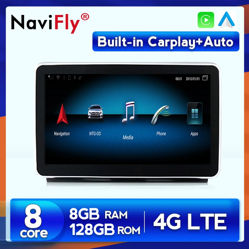 

Carplay Android 10 Car Audio multimedia player for Mercedes Benz ML-Class W166 2012 2013 2014 2015 NTG4.5
