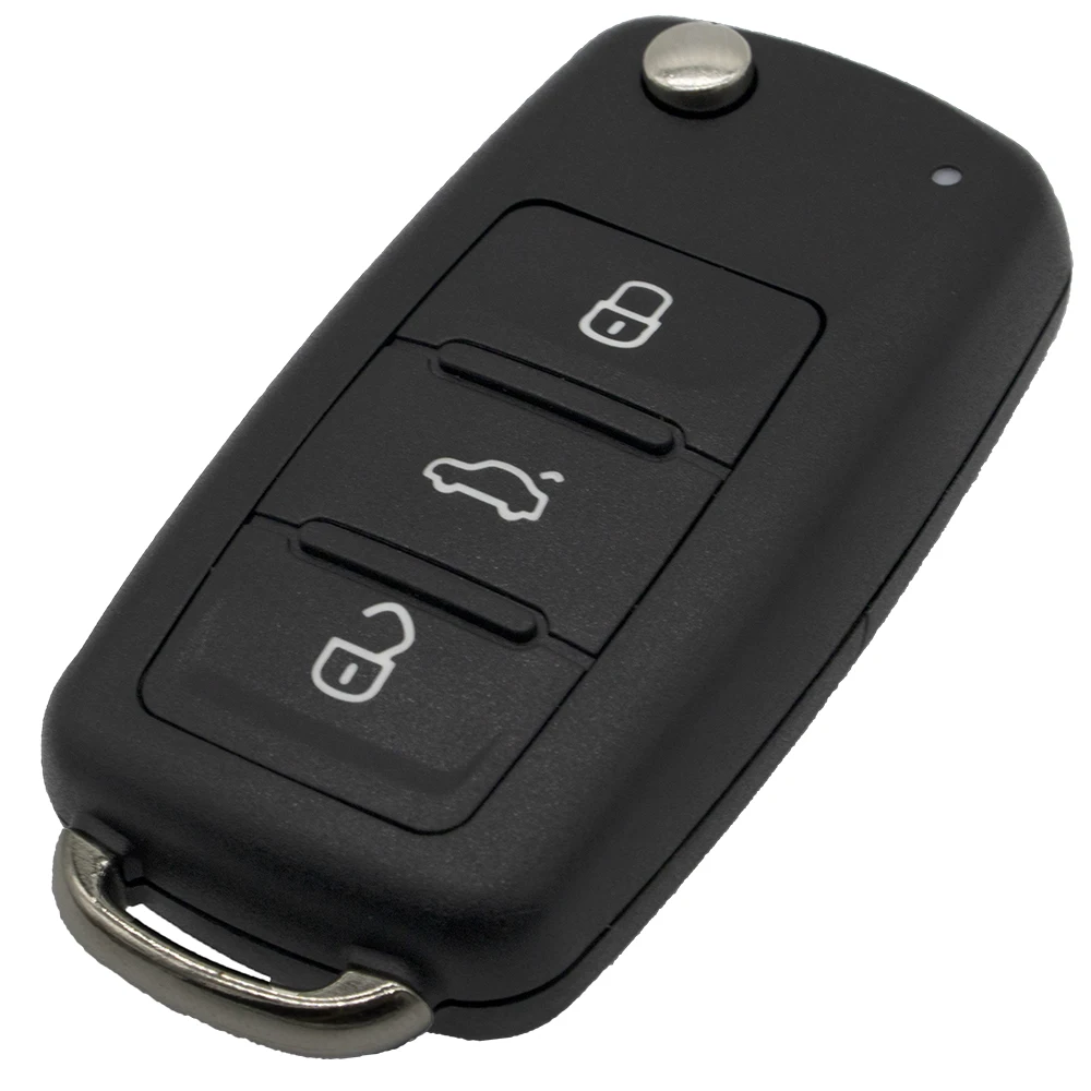 Дистанционный ключ WhatsKey с 3 кнопками подходит для VW 5K0837202AD Volkswagen Caddy Eos Golf Jetta Beetle Polo