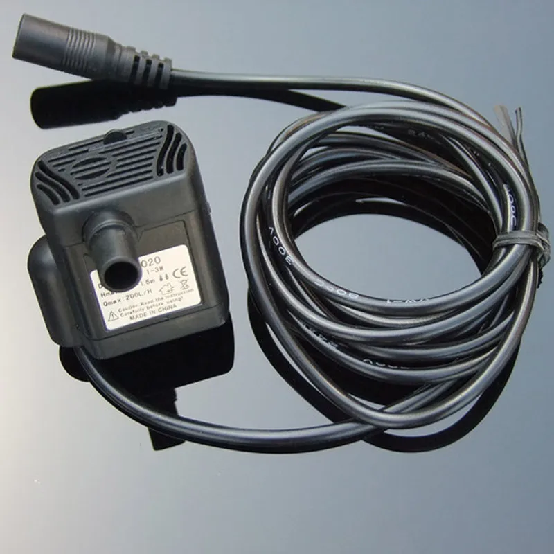 12В бесщеточный DC Миниатюрный погружной насос микро аквариумный цикл солнечные