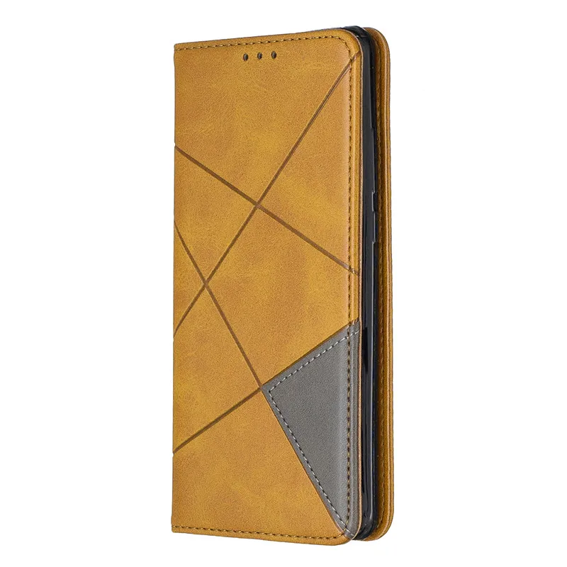 Цвет: желтый Huawei Y6 Case Magnetic Leather Slim Case na for Huawei Y6 Y 6 Pro Prime Y6Prime Flip Stand Business Phone Cover - Цвет: Цвет: желтый