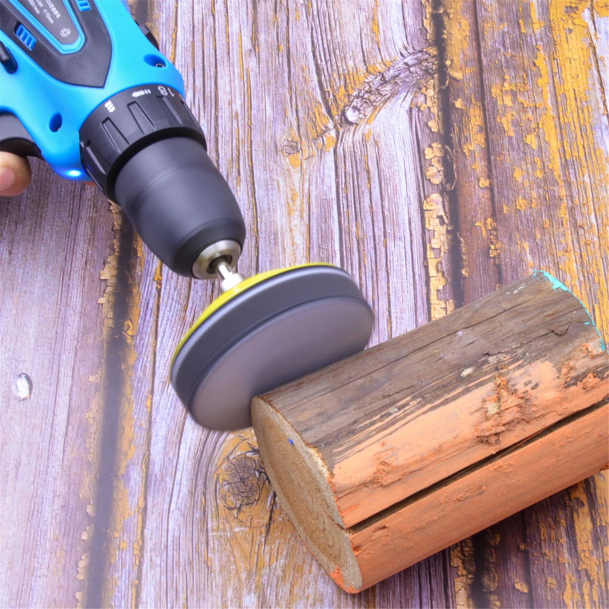 Шлифовальные диски с крюком и петлей 3 дюйма 75 мм ассорти из карбида кремния +