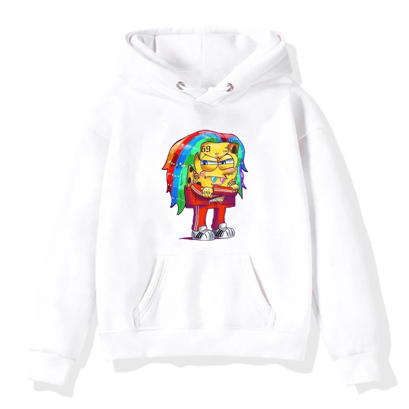 

Kids Children's Hoodies 6ix9ine Printed Hoodie Sweatshirt Boys Girls Cartoon Jacket Coat Children Toddler Hoody Clothes Tops