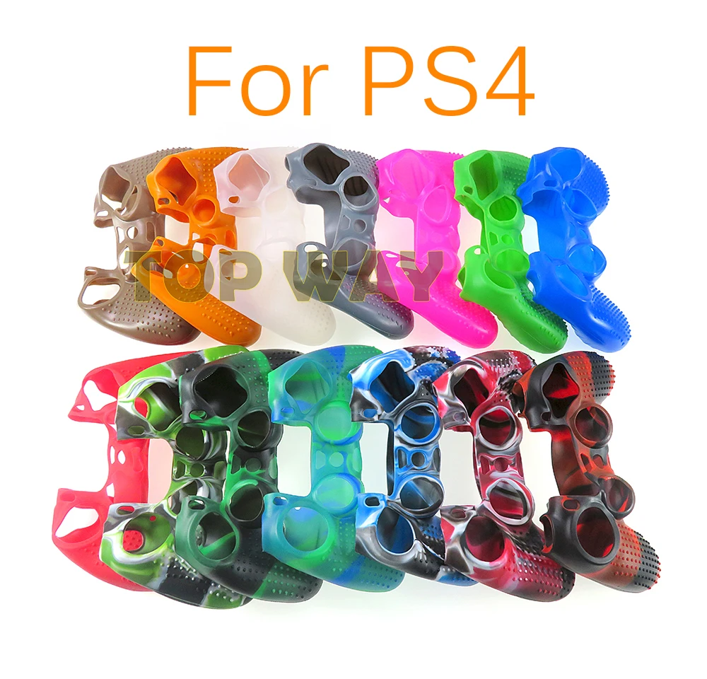 Силиконовый Камуфляжный защитный чехол для Sony Dualshock 4 PS4 DS4 Pro Slim 30 шт. 14 цветов |