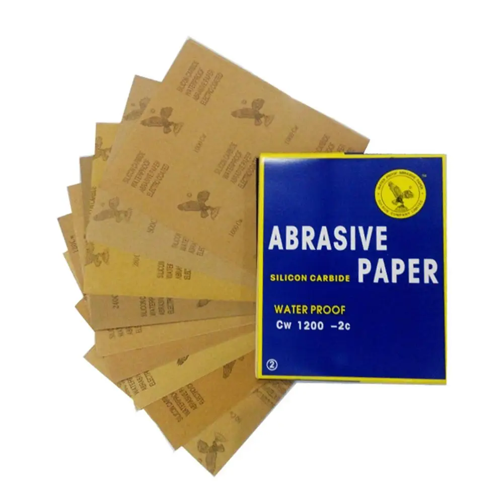 

1Pcs 120 ~ 2000 Wet And Dry Polishing Sanding Wet/dry Abrasive Sandpaper Paper Sheets Surface Finishing Made 1 Pack Wholesale