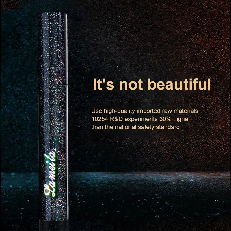 

Fast Dry Mascara Natural Black Sweatproof Long Wearing Silk Smooth Curling Thick Lengthen Eye Lashes Beauty Makeup Cosmetic TSLM