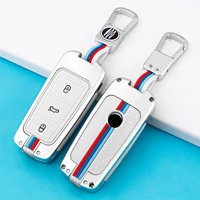 car key case cover for vw volkswagen cc passat b8 magtan b7 key shell skin bag only case accessories car styling holder shell
