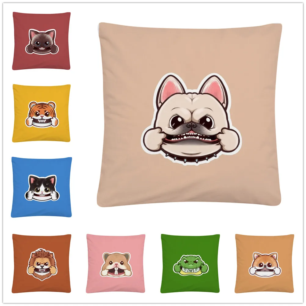 

Мягкая короткая плюшевая наволочка для подушки, 45 х45 см