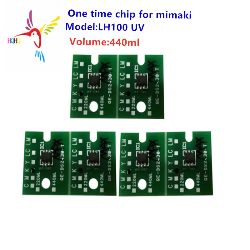 440 мл LH100 UV один Применение чип для Mimaki UJF 3042/UJF 3042FX/UJF 3042HG/UJF 6042/UJF 706/UJV 160/JFX 1631/1651