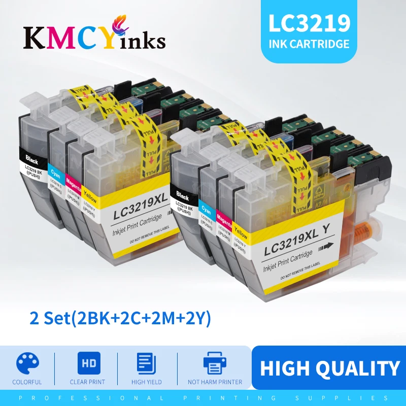 

KMCYinks LC3219XL совместимы для Brother LC3219 XL чернильные картриджи для Brother MFC-J5330DW MFC-J5335DW MFC-J5730DW MFC-J5930DW