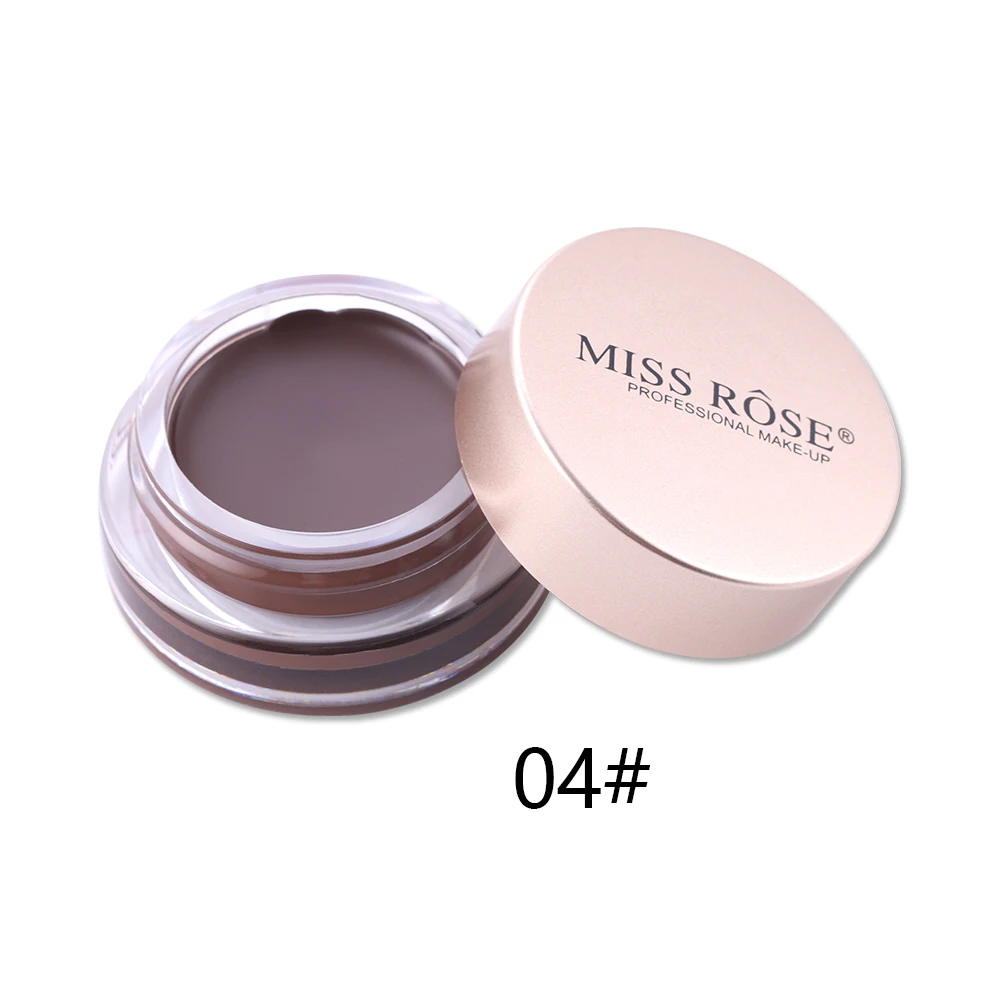 MISS ROSE 6 цветов гель для бровей Водостойкая тушь для бровей Тень для бровей стойкий для бровей энхансер для бровей TSLM1