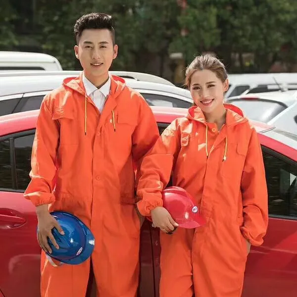 Рабочий комбинезон с капюшоном пылезащитный распылитель краски Мужская рабочая