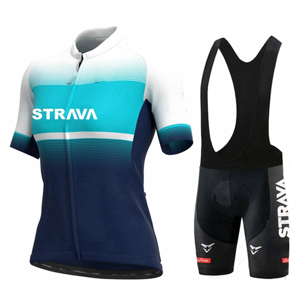 

Команда STRAVA Велоспорт Джерси 2022 женская короткая Джерси Ropa Ciclismo Hombre Ciclismo велосипедная одежда комплект велосипедной одежды