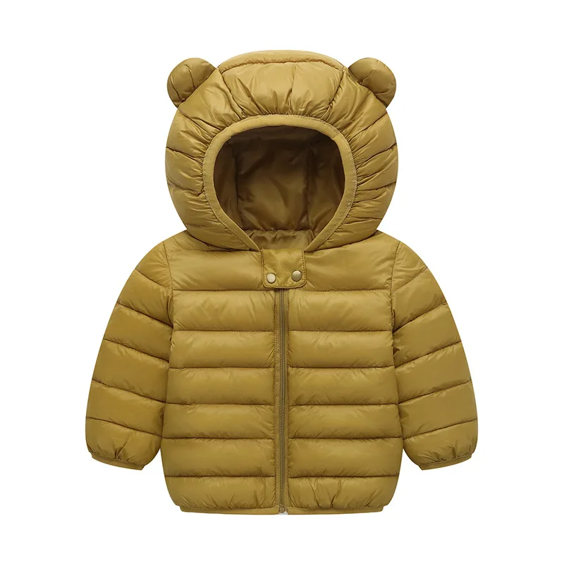 Детская пуховая куртка светильник кое хлопковое пальто детская теплая парка на