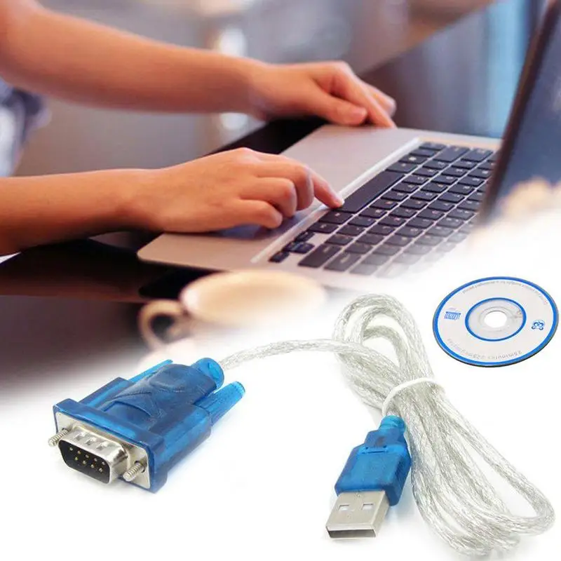 100 см Высококачественный USB 2 0 в Serial RS-232 DB9 9Pin поддержка чипсета RS232 FTDI Кабель WIN10