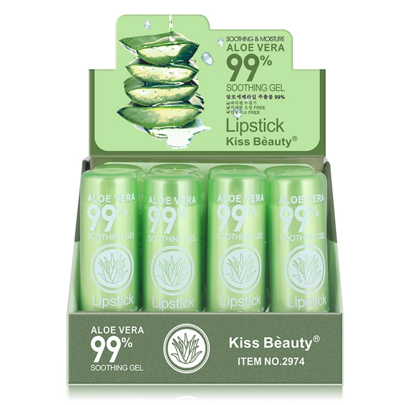 1 шт. Увлажняющая губная помада с экстрактом алоэ вера |