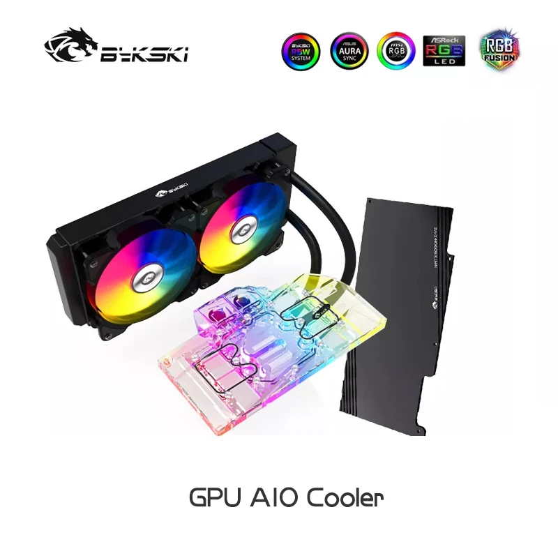 

Bykski GPU AIO Water Cooling kit For ZOTAC RTX3090 GAMING OC Graphics Card,VGA Cooler 5V ARGB SYNC,VRAM Radiator B-FRD3090XG-RBW