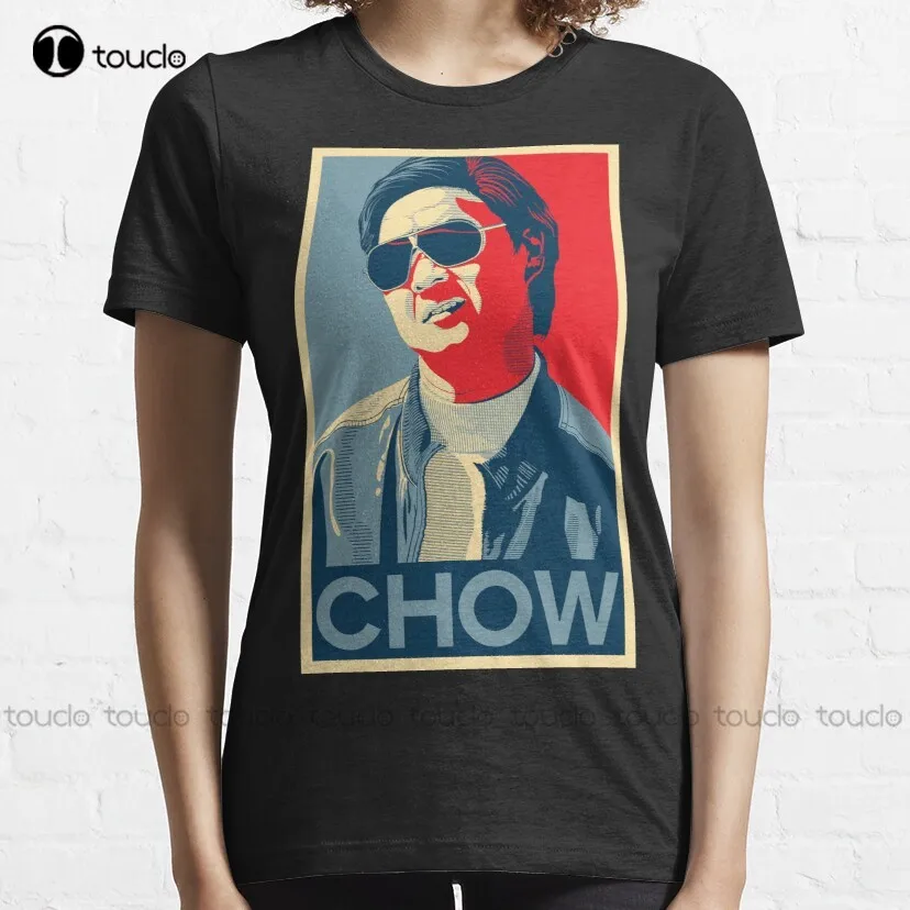 The Hangover mr Chow Классическая футболка Henley женская рубашка на заказ Aldult Подростковая