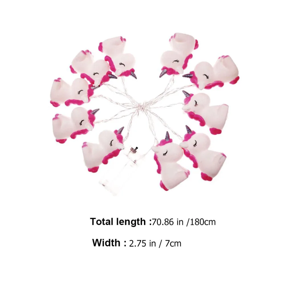 

2 Sets of Decorative Lamp String Shaped LED Night Light Gift (White)