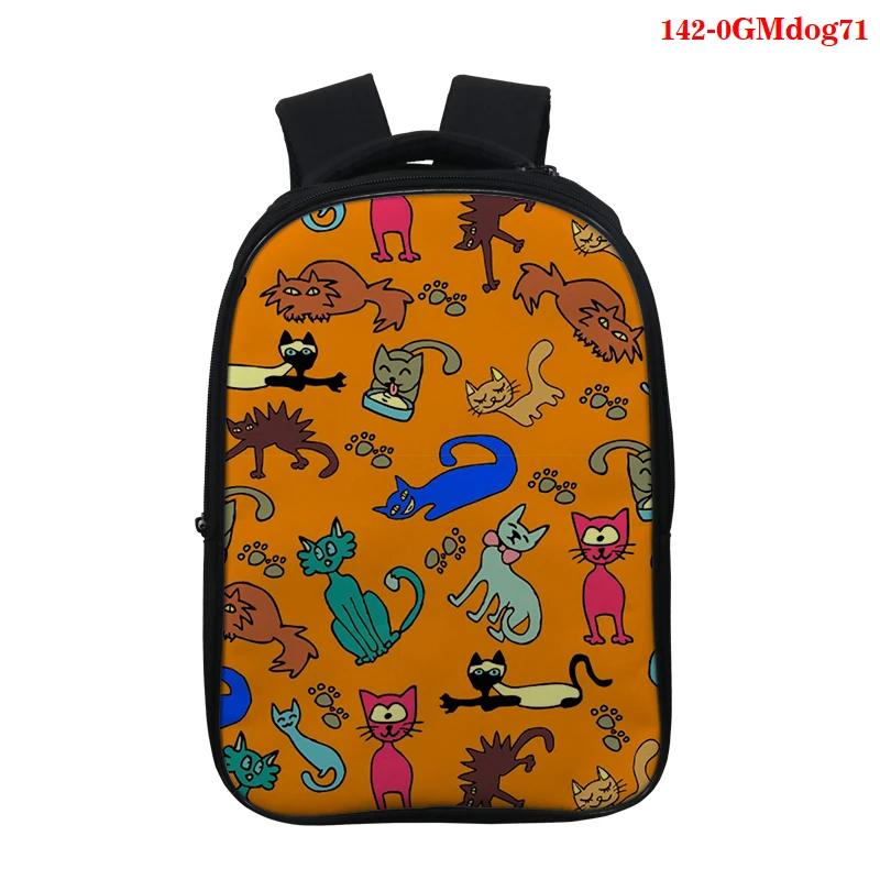 Рюкзак детский с 3d рисунком животных милая собака ранцы на плечо для школы
