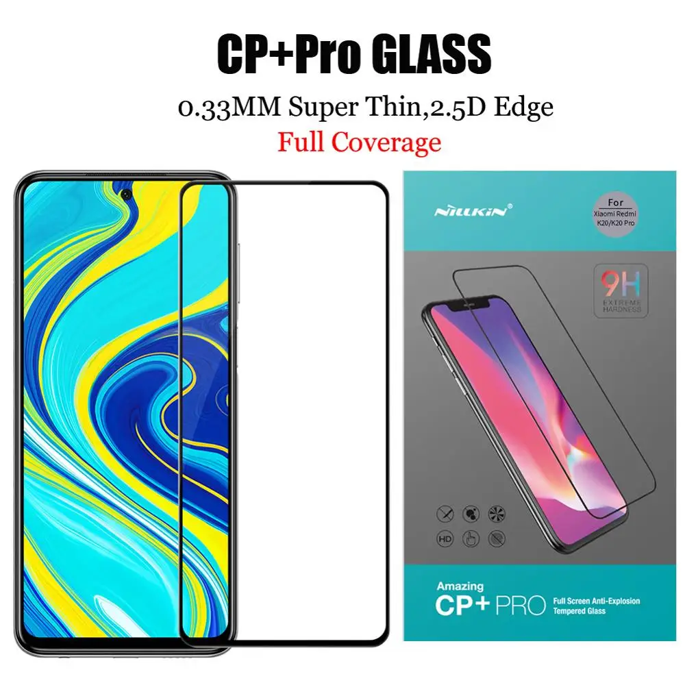 Закаленное стекло для Xiaomi Redmi Note 9 Pro Max защиты экрана с полным покрытием Note9 |