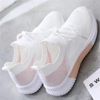womens lightweight breathable mesh sneakers flat shoes casual plus size suitable for training hiking and summer