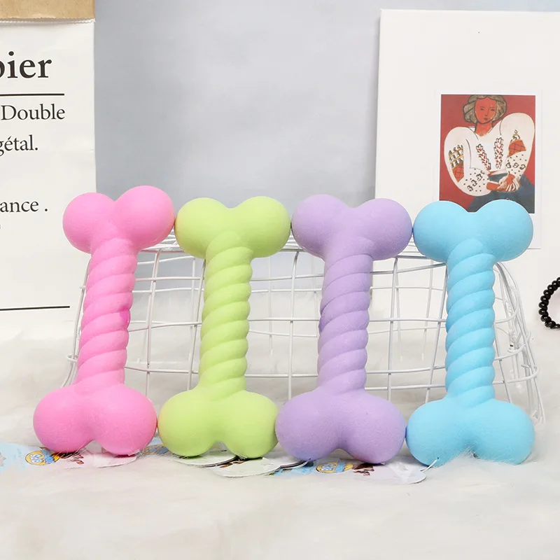 

Резиновая термоэластопластовая резиновая молярная палочка для жевания маленьких и больших собак и кошек, Интерактивная игрушка для жевани...