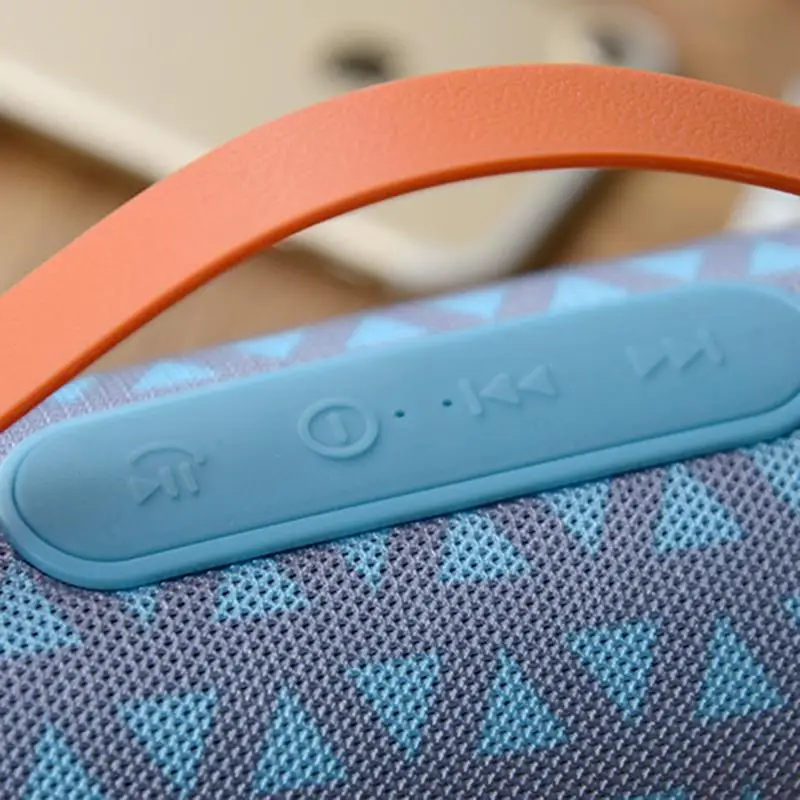 TG109 тканевый беспроводной bluetooth динамик оливковый стерео 3D бас безопасный спортивный портативный bluetooth динамик с микрофоном телефон