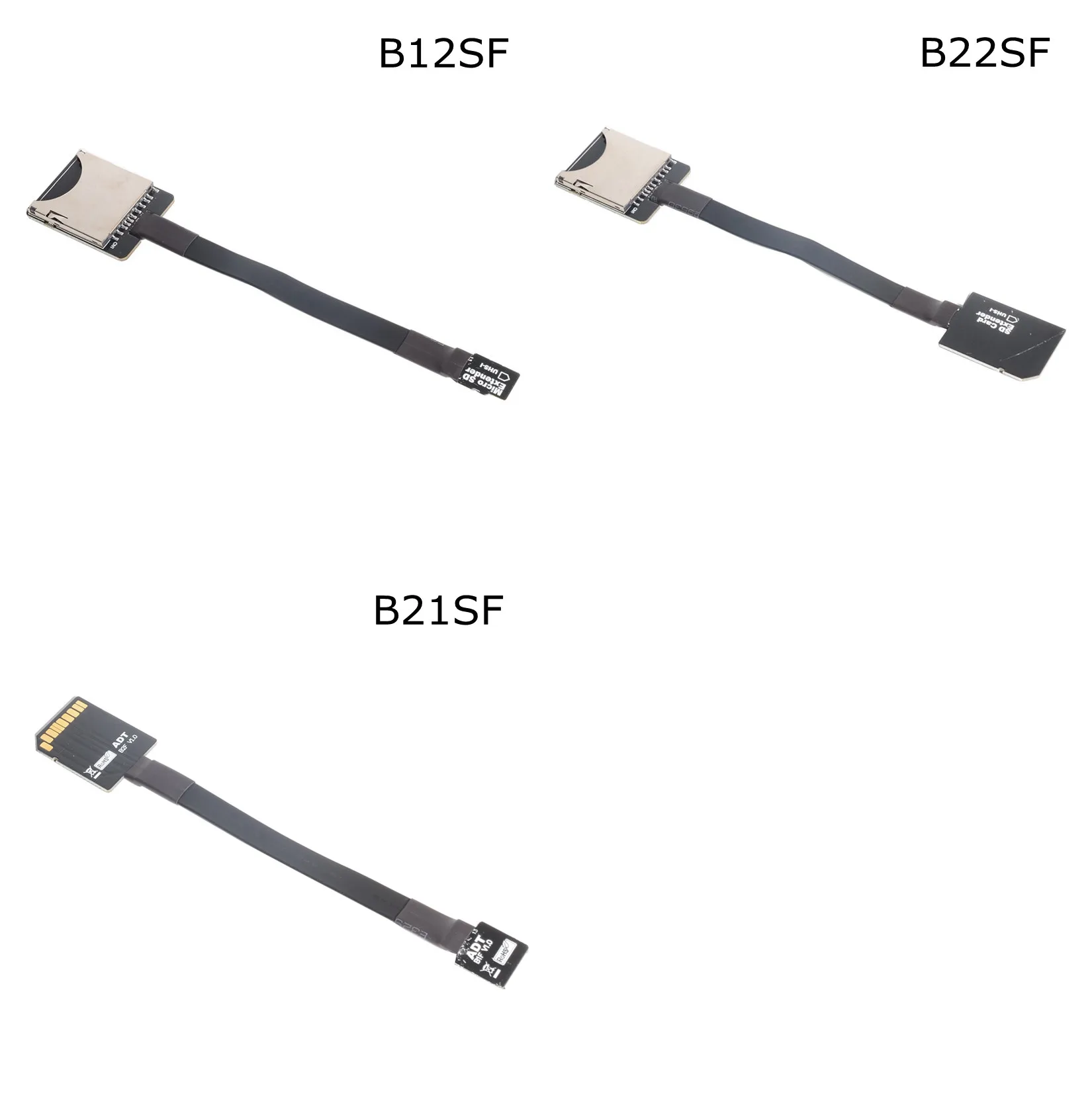

10CM MicroSD TF Extension cable Micro SD Extender Supports SDHC SDXC UHS-I Full-speed Stable No FPC Card Reading Test Line