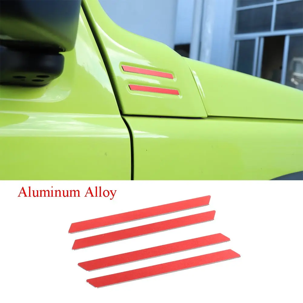 Alloy Engine Hood Side Wrap Angle A-pillar Corner Cover For Suzuki Jimny 2019-2020 | Interior Mouldings
