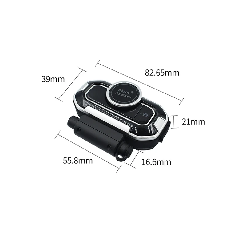 

Motorcycle Bluetooth 5.0 Helmet Headset with Microphone Noise Reduction, Low Power Consumption, FM Waterproof