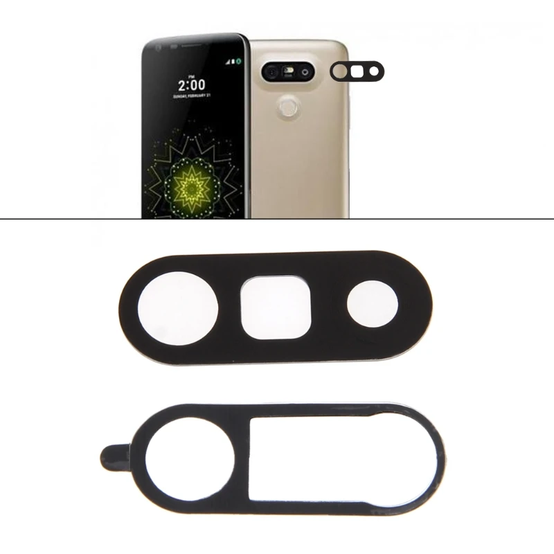 Задняя камера стеклянная крышка объектива Замена с стикер на клейкой основе для