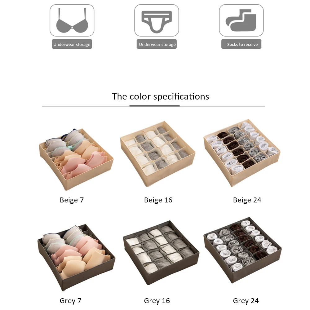 Ящики для хранения нижнего белья складной органайзер шкафа гардероба Сумка