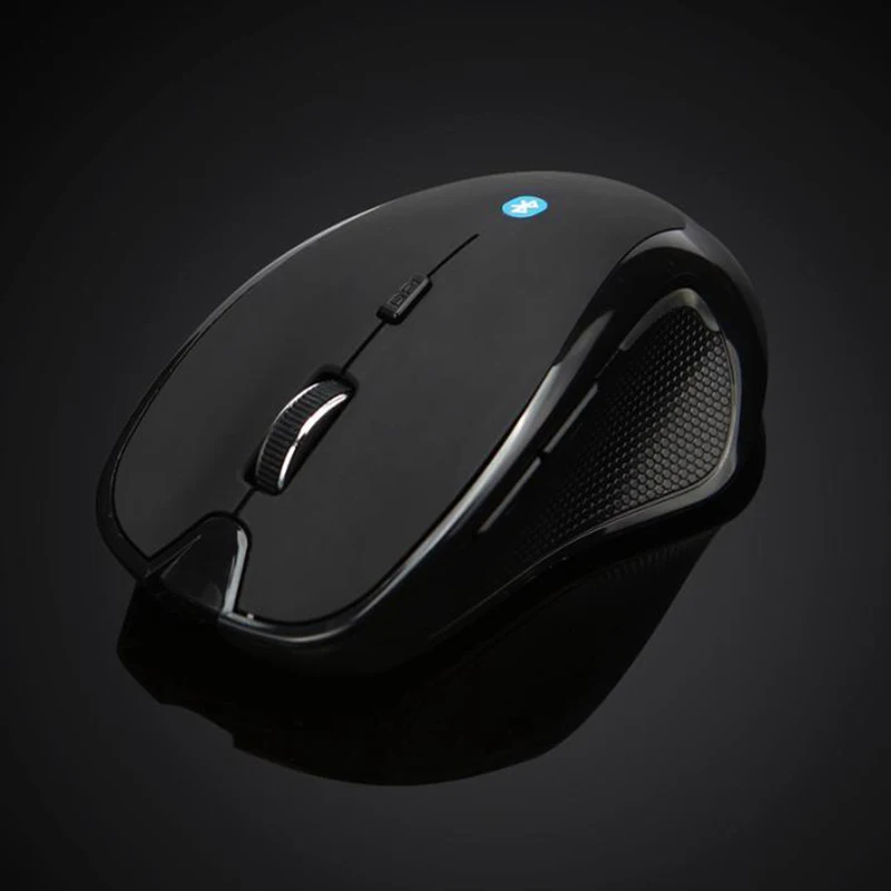 Wireless Bluetooth 3.0 1000/1200/1600DPI Optical Gaming Mouse Mini Mice Laptop PC Black wireless mouse Android | Компьютеры и офис