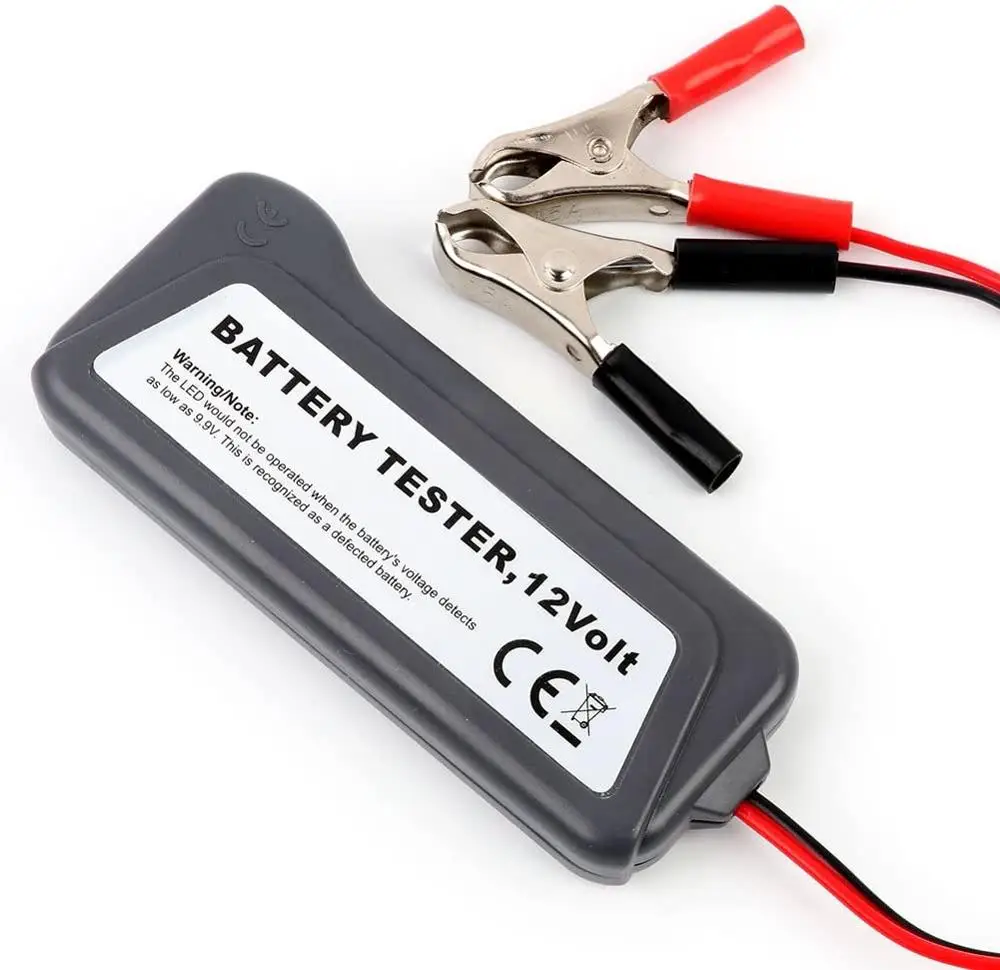 12V Батарея и генератор тестер с 6 светодиодами Дисплей проверить сканирования |