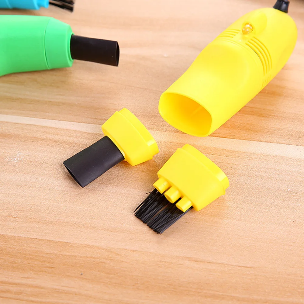 Модный Мини компьютер Вакуумный USB пылесос для клавиатуры ПК щетка для ноутбука набор для очистки пыли для ноутбука настольные компьютерные клавиатуры