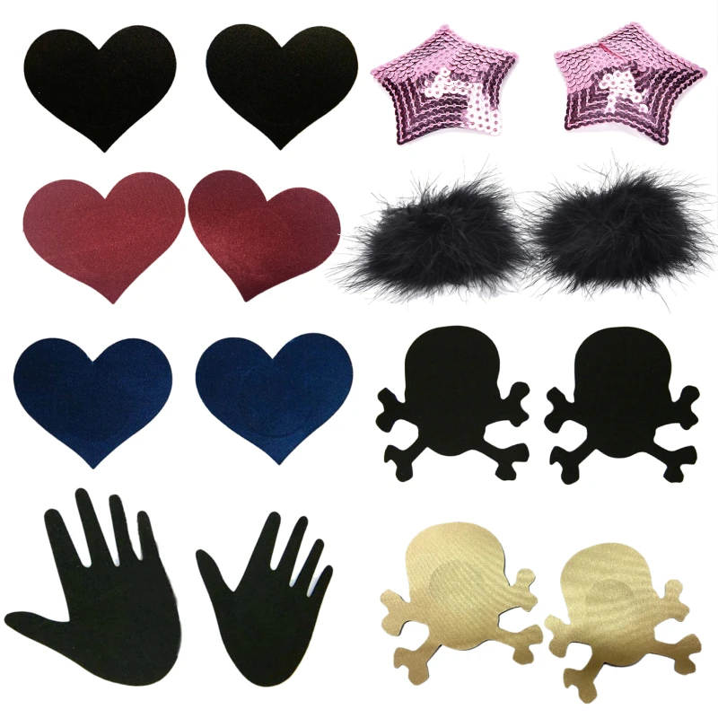 JCAAAP 1 пара сексуальное самоклеящееся белье с пайетками и кисточками для