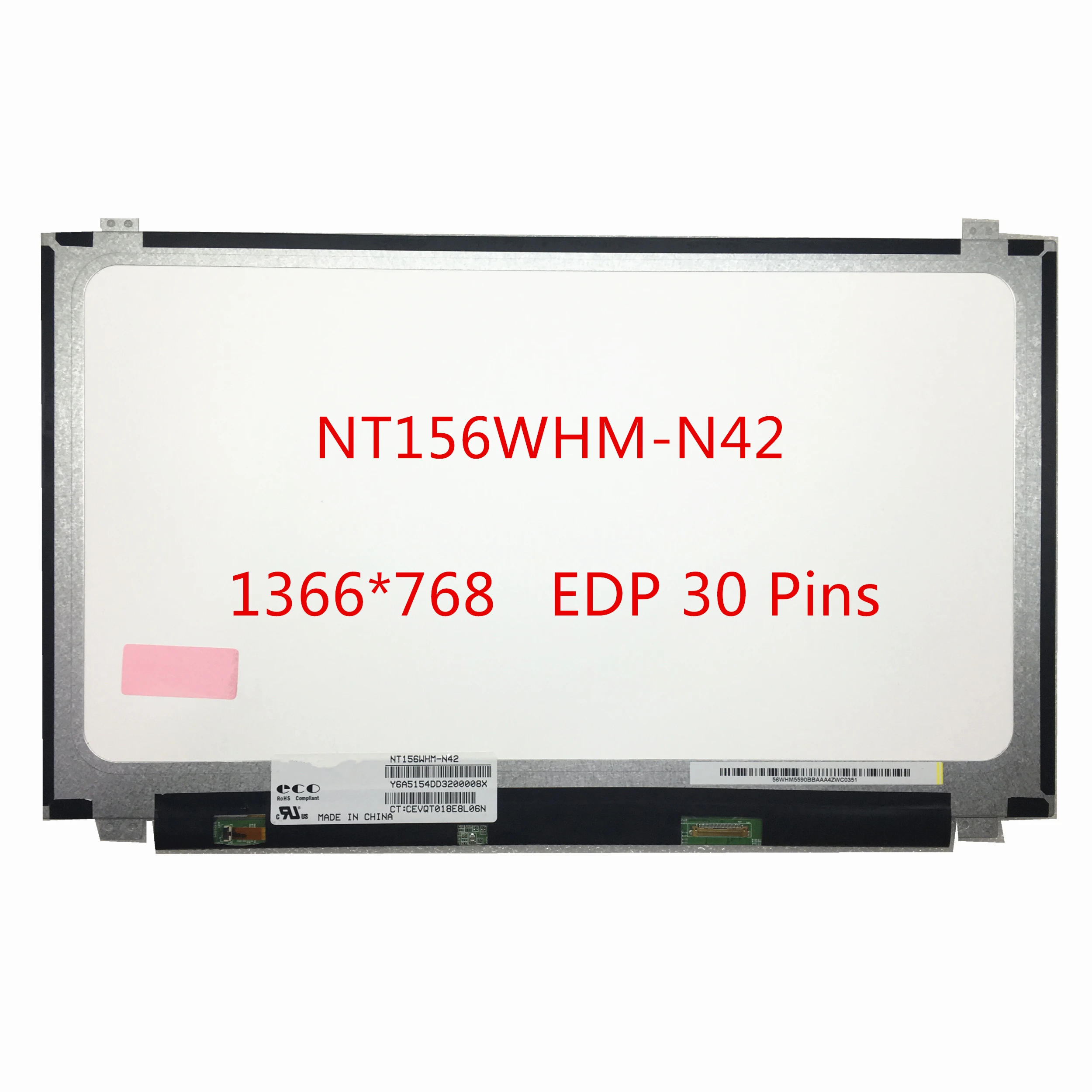 Бесплатная доставка флэш разъем NT156WHM N42 N22 N21 N12 a2 LP156WHU TPD1 B156XTN03.5 EDP 30|ЖК-экран для