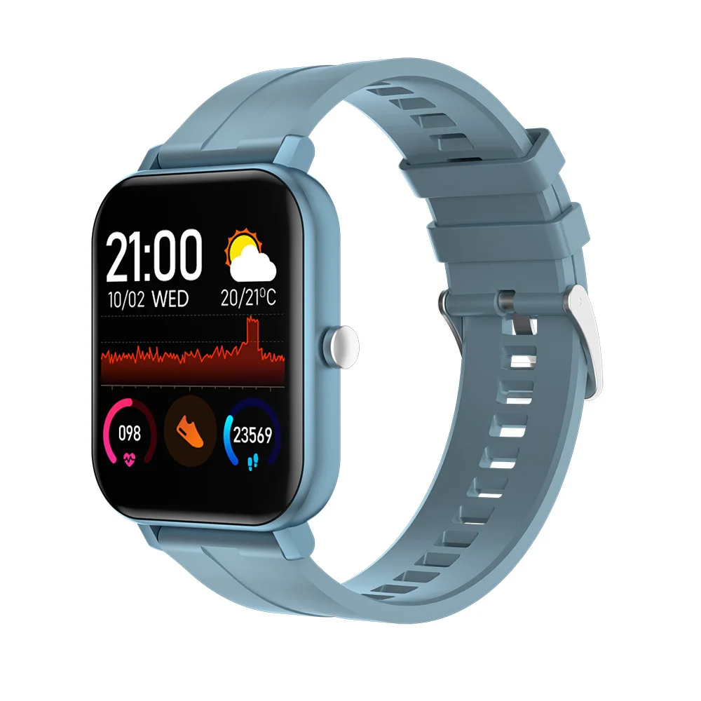 

Bakeey MC28 Smartwatch 1.54inch Dual Menus Heart Rate Blood Pressure Oxygen Monitor Weather Music Smart Watch Android IOS