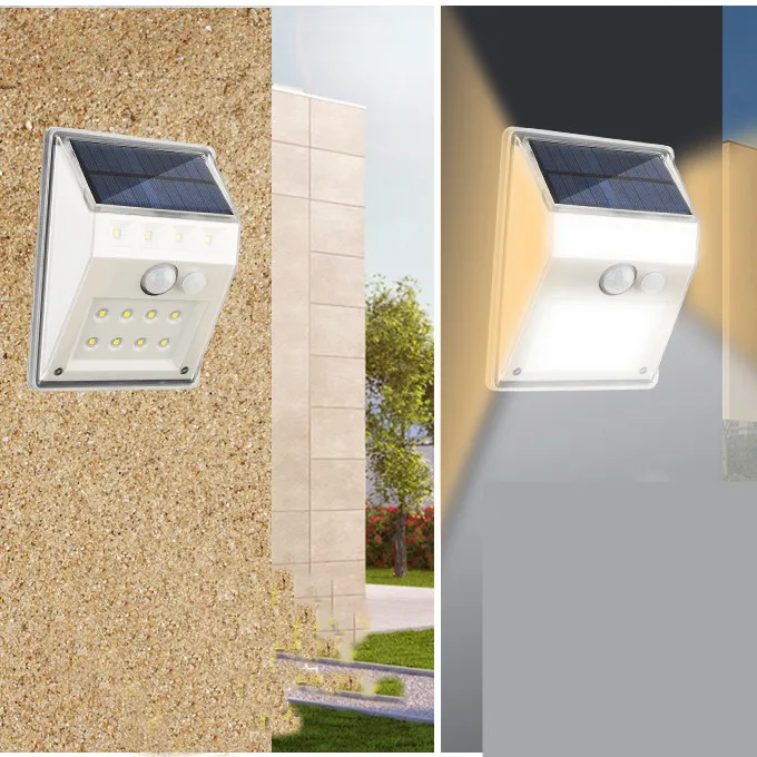 

Solar Light Outdoor Waterproof Solar Lamp PIR Motion Sensor Solar Powered Sunlight Street Light for Camp Night Garden Road Light