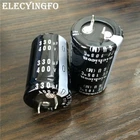 2 шт. 330 мкФ 400V NICHICON GU серии 25x40mm высокое качество 400V330uF, простая в использовании БП Алюминий электролитический конденсатор с алюминиевой крышкой