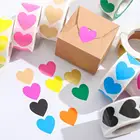 Наклейка в форме сердца для влюбленных наклейка для приправ s Наклейка для скрапбукинга в подарочной упаковке товары для дня рождения милые канцелярские принадлежности